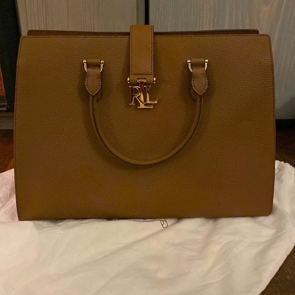 Ralph Lauren Leather Satchel